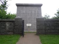 Entrance to the Hazen Brigade Monument 