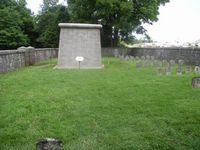 Hazen Brigade's Monument (facing West) and surrounding court yard